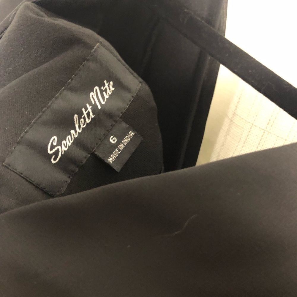 Scarlett Nite Black Dress NWT SIZE 6 - Picture 14 of 15
